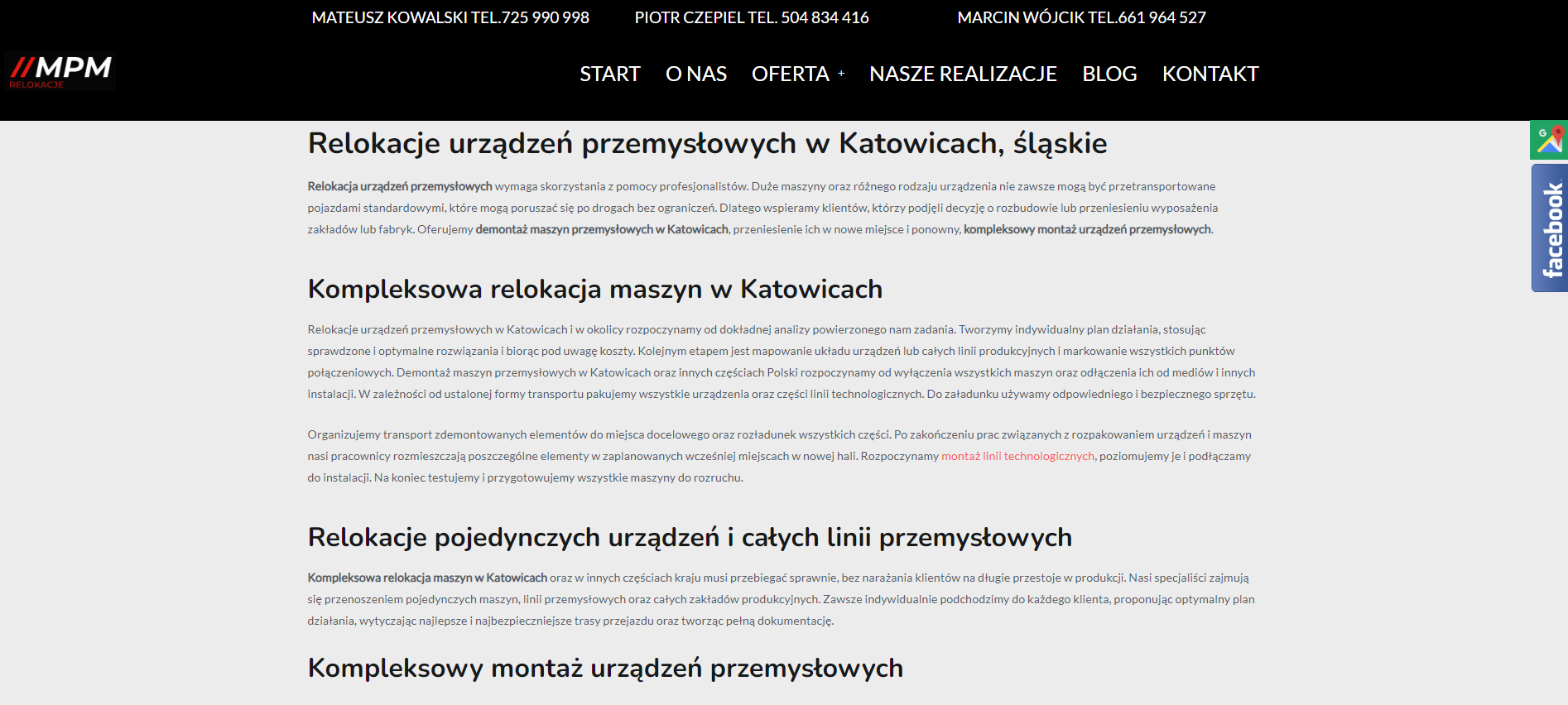 Transport ponadgabarytowy a relokacje urządzeń przemysłowych - aspekty logistyczne