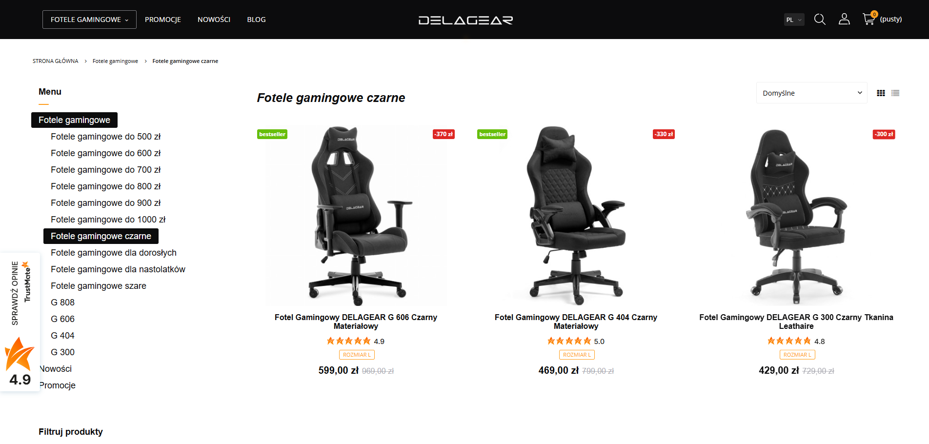 Czym kierować się podczas wyboru czarnego fotela gamingowego?