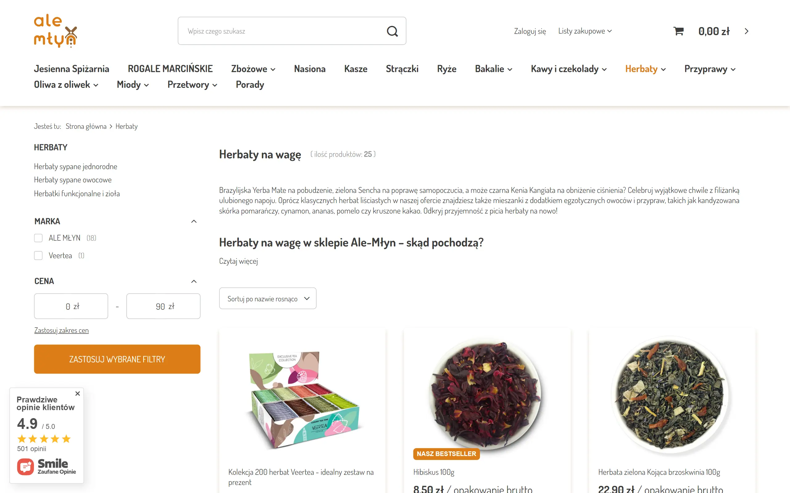 Herbata na wagę w kuchni - nietypowe zastosowania