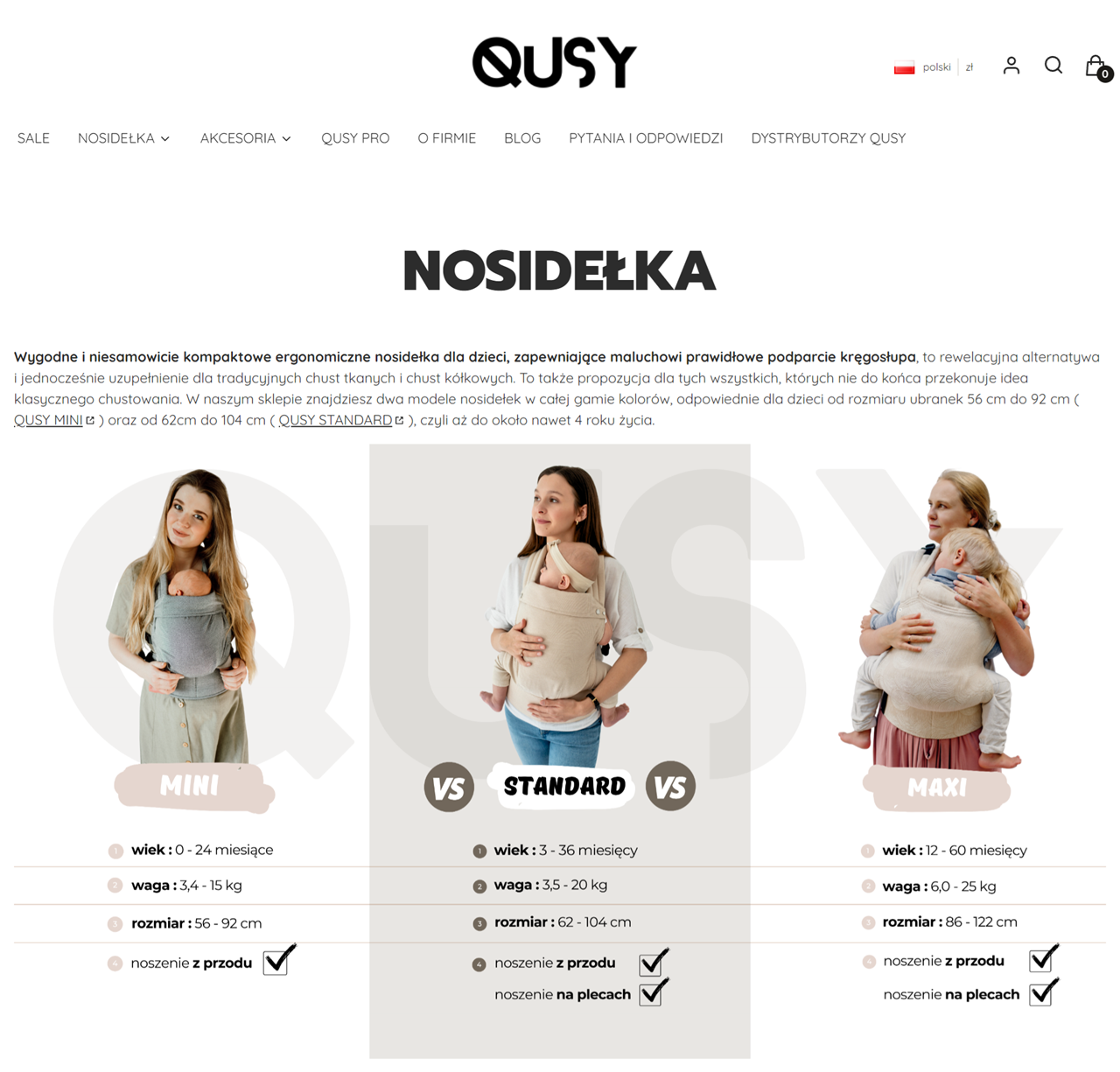 Ergonomiczne nosidełka - idealne do codziennych aktywności