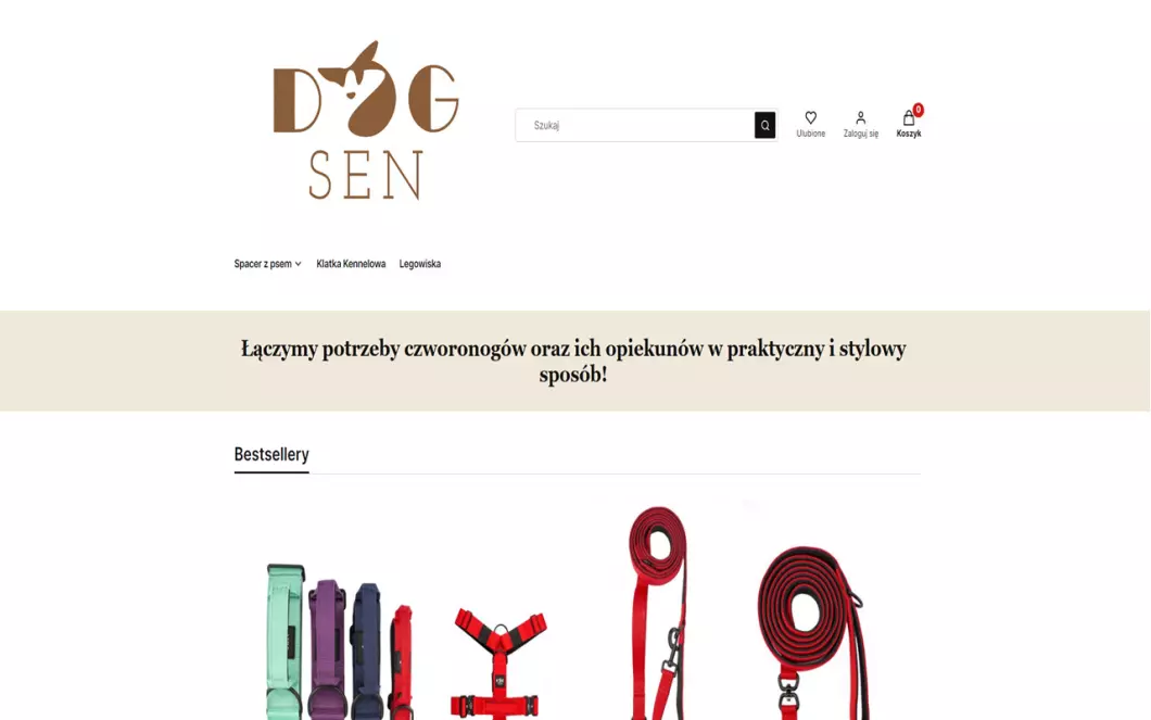 Zrzut ekranu strony