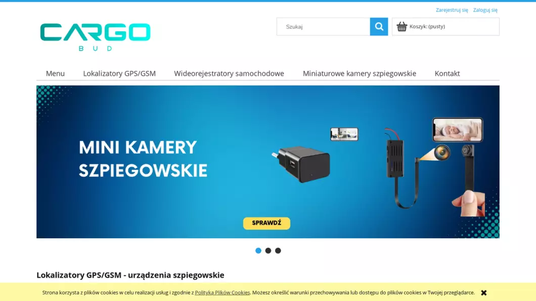 Zrzut ekranu strony