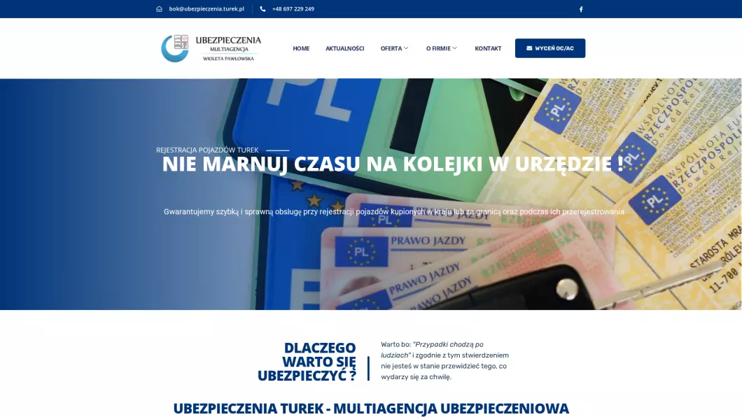 Zrzut ekranu strony